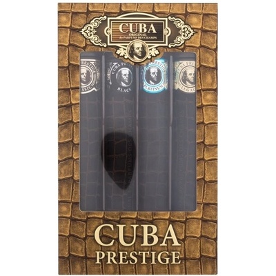 Cuba Prestige Gold EDT 35 ml + Red EDT 35 ml + Blue EDT 35 ml + Orange EDT 35 ml darčeková sada