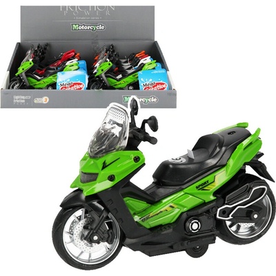 CreativeToys Motorka pull back so svetlom a zvukom