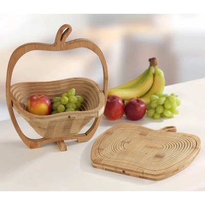 Maximex Koš na ovoce bambus 22,5 x 30 cm