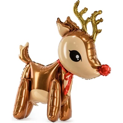 PartyDeco Балон от фолио елен 50 x 62см