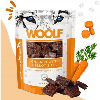 Woolf Chicken & Carrot Bites 100 g