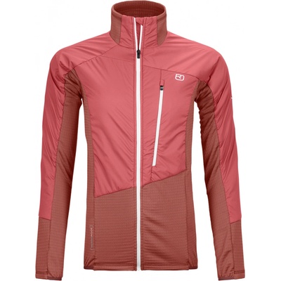 Ortovox dámská mikina Westalpen Swisswool Hybrid Jacket Women's Wild Rose