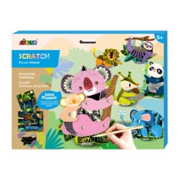 Avenir Pohyblivé škrabacie obrázky Zvieratká