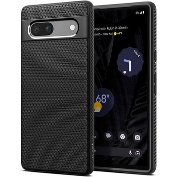 Spigen Противоударен Калъф за GOOGLE Pixel 7A, SPIGEN Rugged Armor Case, Черен (ACS05816)