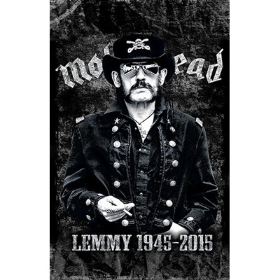 Motorhead - Lemmy 1945-2015 (vlajka)