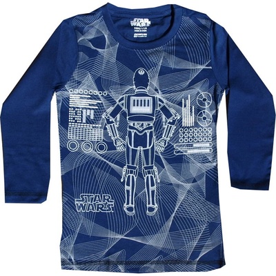 Xcena Star Wars triko bavlněné modrá