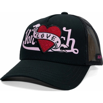 Von Dutch Trucker Stoned Love Logo Black/Pink