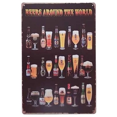 Ceduľa Beers Around The World