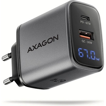 AXAGON USB-A/C Charger, 67W, PD3.0/QC4+, AXAGON ACU-PQ67D (ACU-PQ67D)