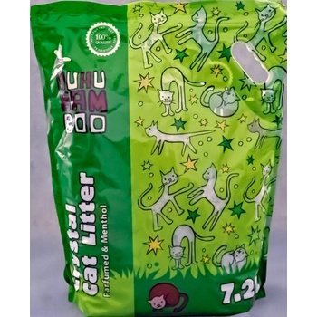 Huhubamboo Podstielka silikagélová mentol 7,2 l