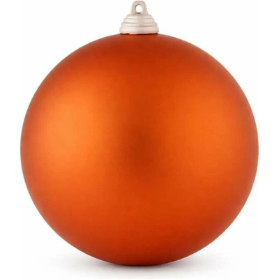 DECOLED Velká vánoční koule 30 cm, měděná, matná