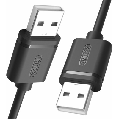 Unitek Y-C442GBK USB 2.0 AM-AM, 1,5m, černý