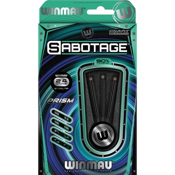 WINMAU Sabotage Onyx s ocelovým hrotem 24g