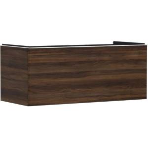 Hansgrohe Xelu Q - Шкафче за умивалник, 50x118x55 см, 1 чекмедже, тъмен орех/матово бяло 54065700 (54065700)