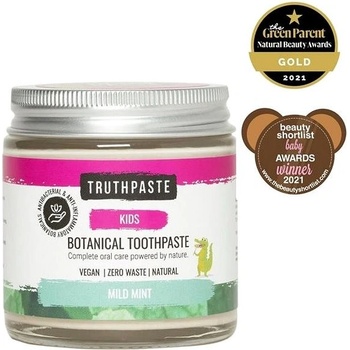Truthpaste Kids prírodné detská zubná pasta jemná mäta 100 ml