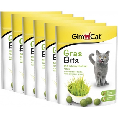 Gimborn Gimcat Gras Bits tabletky s kočičí trávou 40 g – Zboží Mobilmania