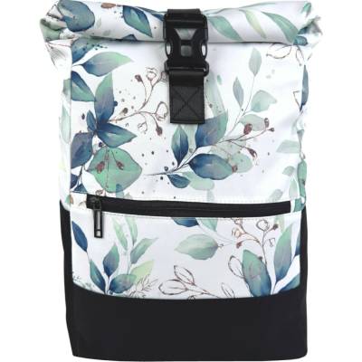 Tapple Černo-bílo-modrý s květinami Bellinda 30 l