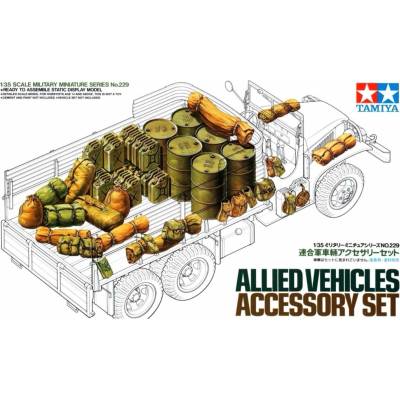 Tamiya Allied Vehicles Accessory Set 1:35