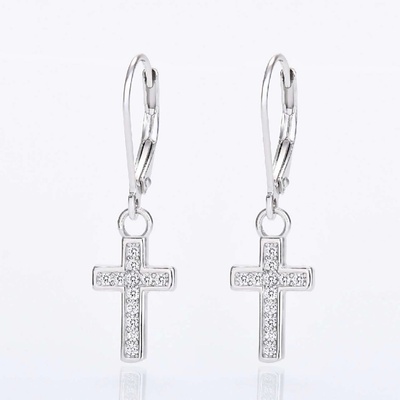 Jan Kos jewellery stříbrné náušnice MHT-2614/SW00
