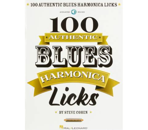 MS 100 Authentic Blues Harmonica Licks