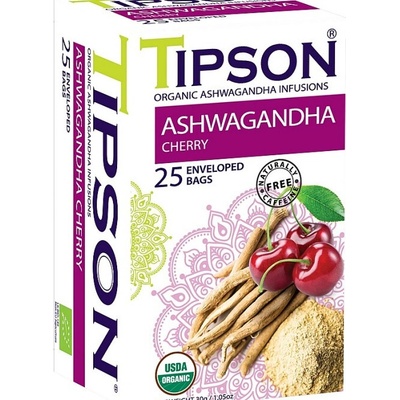 Tipson BIO Ashwagandha Cherry 25 x 1,2 g