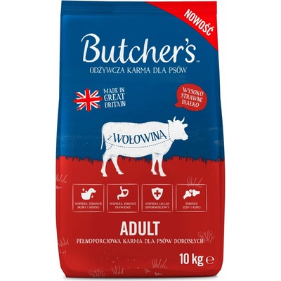 Butcher's Natural & Healthy s hovězím 2 x 10 kg