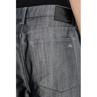 rag & bone дънки wide leg дамски Logan (RJ2525H1RLU)
