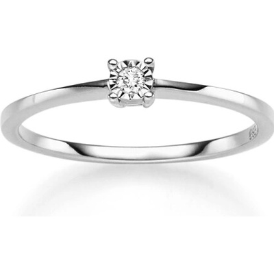 Luxur diamantový prsten Ellyn bílé zlato s briliantem 585 49 1 3221.1B00.0.54.GSI.000