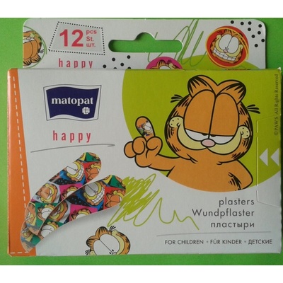 Matopat Náplast Happy 12 ks