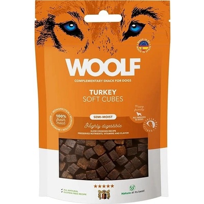 Woolf Soft Cubes Turkey moriak 100 g