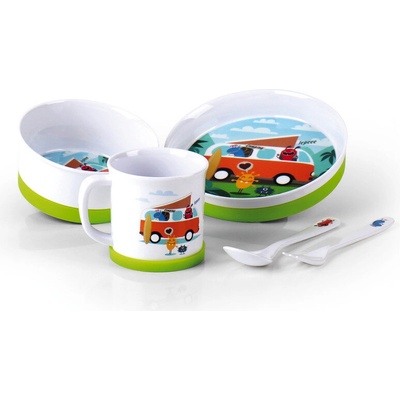 Camp4 Детски сервизи, комплект 5 бр, camping monster (917982)