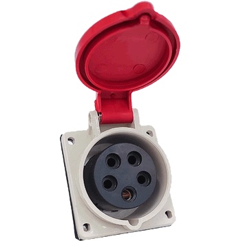 ELMARK КОНТАКТ ЗА ВГРАЖДАНЕ ht-415 16a ip44 3p+n+e 400v (37415)