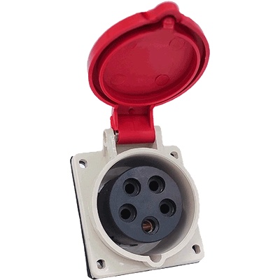 ELMARK КОНТАКТ ЗА ВГРАЖДАНЕ ht-415 16a ip44 3p+n+e 400v (37415)