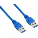 4World 08936 USB 3.0 AM-AM, 0,5, modrý