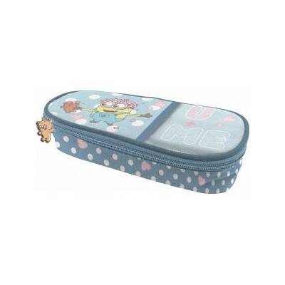 School pencil case with flap Minions