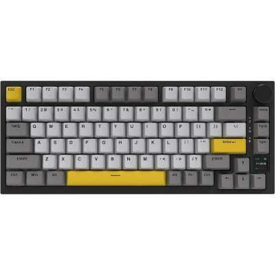 Ajazz AK820 Pro Flying Fish Switch čierno-sivo-žltá