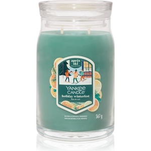 Yankee Candle Holiday Winterfest ароматна свещ Signature 567 гр
