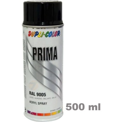 Dupli Color Prima RAL 9005 čierny mat Spray 500 ml