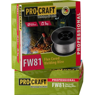 Procraft Trubičkový FW81 0,8 mm 1 kg – Zboží Mobilmania