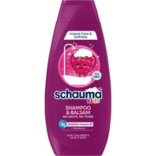 Schauma šampón a kondicionér Kids s extraktom z maliny 400 ml