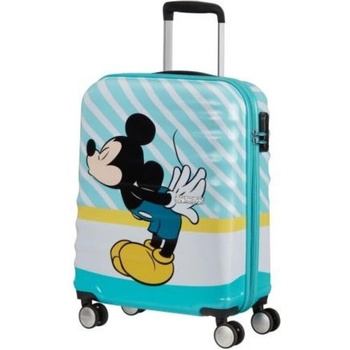 Samsonite American Tourister Спинер на 4 колела 55 см. Wavebreaker MICKEY BLUE KISS