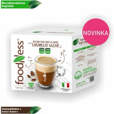 Foodness Slaný Karamel Dolce Gusto 10 kapsúl