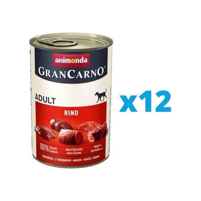 Animonda Gran Carno Adult hovězí 12 x 800 g