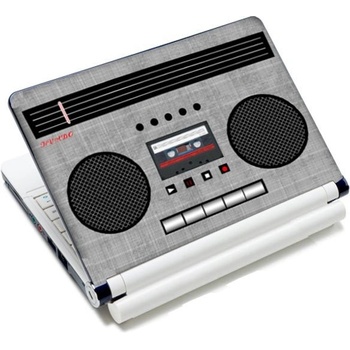 Samolepka, skin Huado na notebook 12"-15,6" Kazeťák