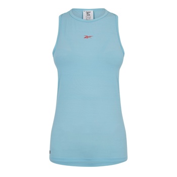 Image 1 of Reebok Women's Les Mills Activchill Vent Performance Gym Vest - Digital Glow