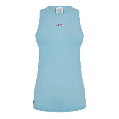 Reebok Дамски потник Reebok Les Mills¿ Activchill Vent Tank Top Womens Gym Vest - Digital Glow