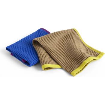 Hay Малки кърпи за съдове Canteen синьо-кафяви 2 бр (AB317-A668-AL60)