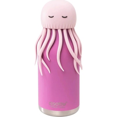 Asobu Bestie Medúza ružová so slamkou 460 ml