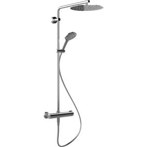 Laufen Twinplus - Душ комплект с термостат, диаметър 30 см, 3 струи, хром HF905457100600 (HF905457100600)