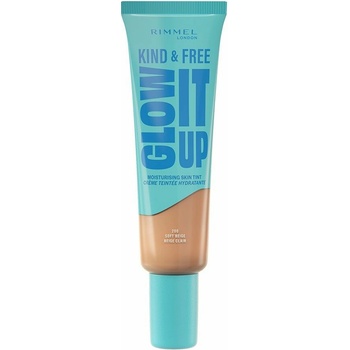 Rimmel Kind&Free Mois Skin Tint hydratačný make-up na tvár s vitamínom E 200 soft beige 30 ml